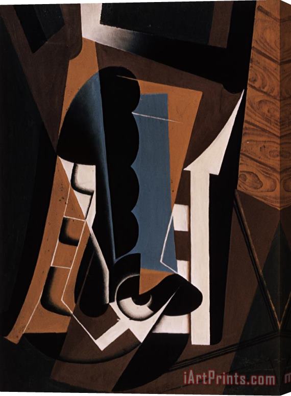 Juan Gris Still Life on a Chair Stretched Canvas Print / Canvas Art
