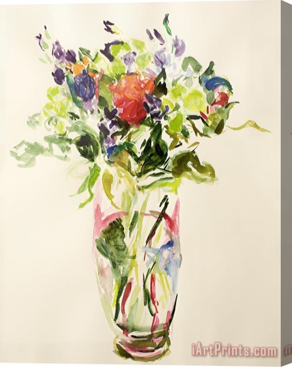 Julie Held Bouquet Stretched Canvas Print / Canvas Art