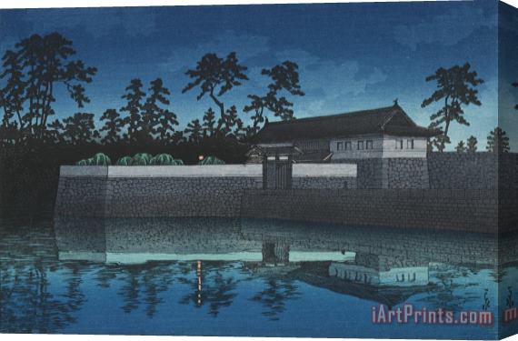 Kawase Hasui Sakurada Gate, Imperial Palace, Tokyo (sakurada Mon) Stretched Canvas Print / Canvas Art