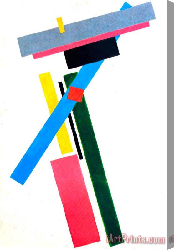 Kazimir Severinovich Malevich Suprematism Stretched Canvas Print / Canvas Art