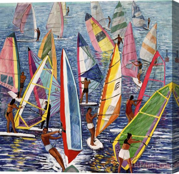 Komi Chen Smooth Sailing Stretched Canvas Print / Canvas Art