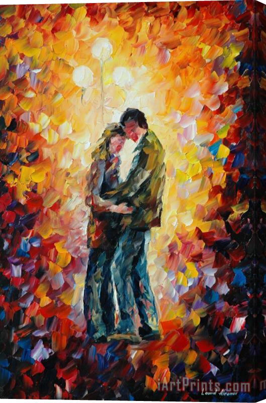 Leonid Afremov At Parting Stretched Canvas Print / Canvas Art