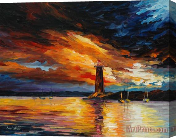 Leonid Afremov Before A Storm Stretched Canvas Painting / Canvas Art