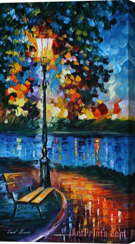 Leonid Afremov Charm Of Loneliness Stretched Canvas Painting / Canvas Art