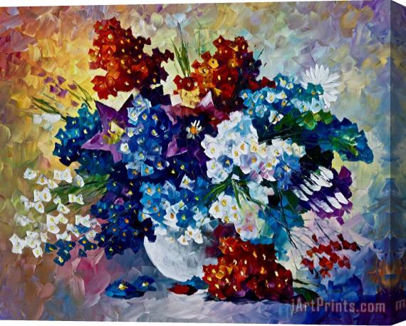 Leonid Afremov Spring's Smile Stretched Canvas Painting / Canvas Art