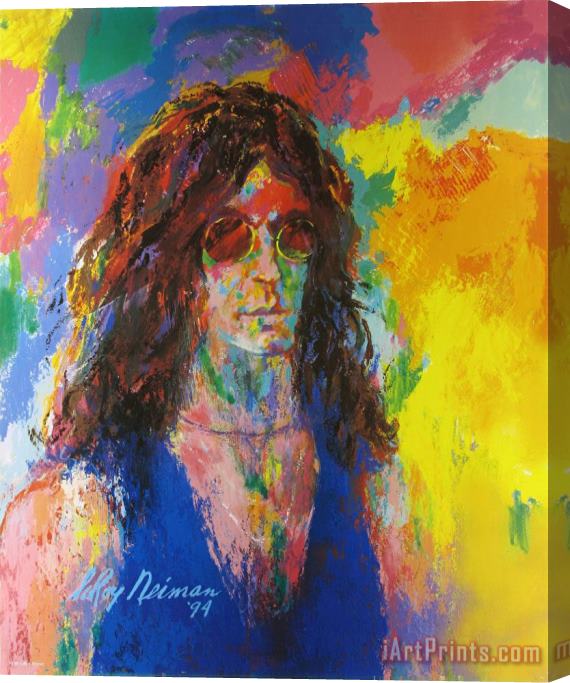 Leroy Neiman Howard Stern Stretched Canvas Print / Canvas Art