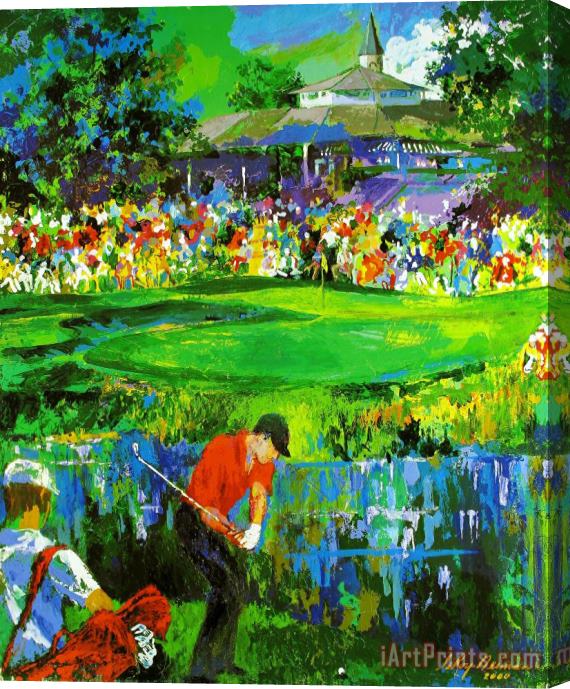 Leroy Neiman Pga Championship 2000, Valhalla Golf Club, (deluxe) Stretched Canvas Print / Canvas Art