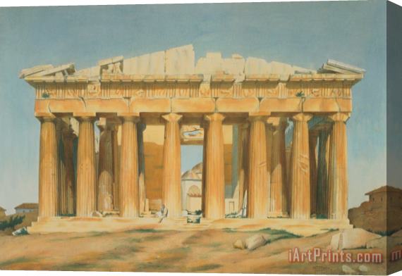 Louis Dupre The Parthenon Stretched Canvas Print / Canvas Art