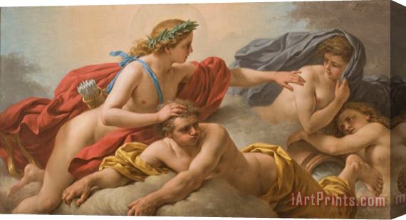 Louis Jean Francois I Lagrenee Midday Stretched Canvas Painting / Canvas Art
