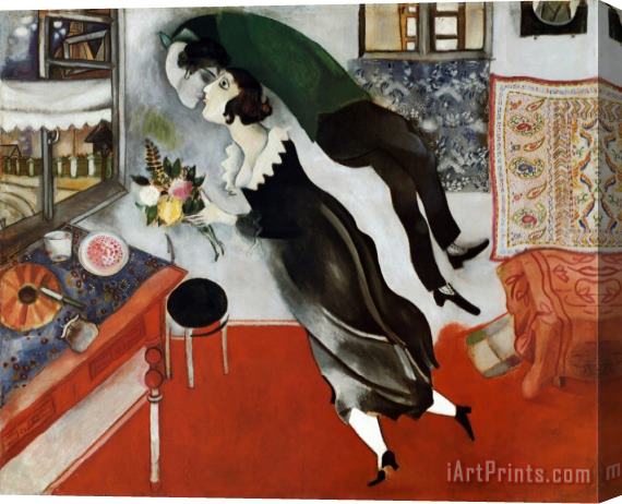 Marc Chagall Birthday Stretched Canvas Print / Canvas Art