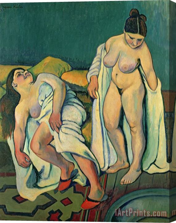 Marie Clementine Valadon After the Bath Stretched Canvas Painting / Canvas Art