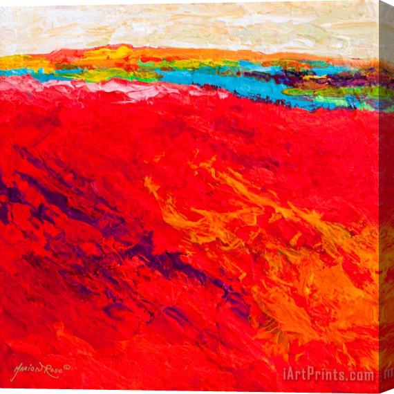 Marion Rose Abstract Landscape 4 Stretched Canvas Painting / Canvas Art
