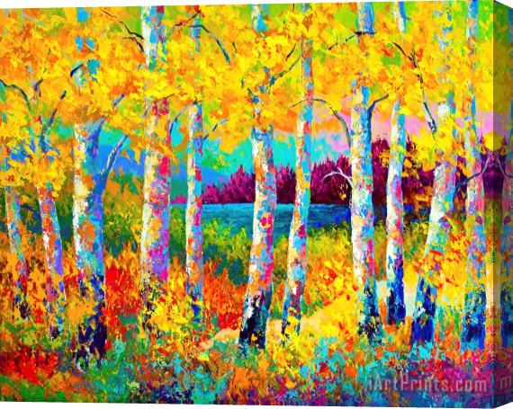 Marion Rose Autumn Jewels Stretched Canvas Painting / Canvas Art