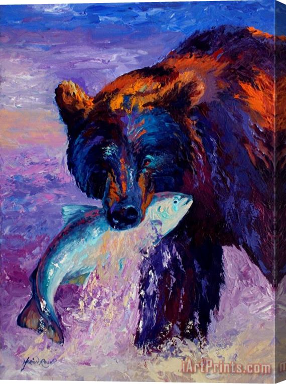 Marion Rose Heartbeats Of The Wild Stretched Canvas Painting / Canvas Art