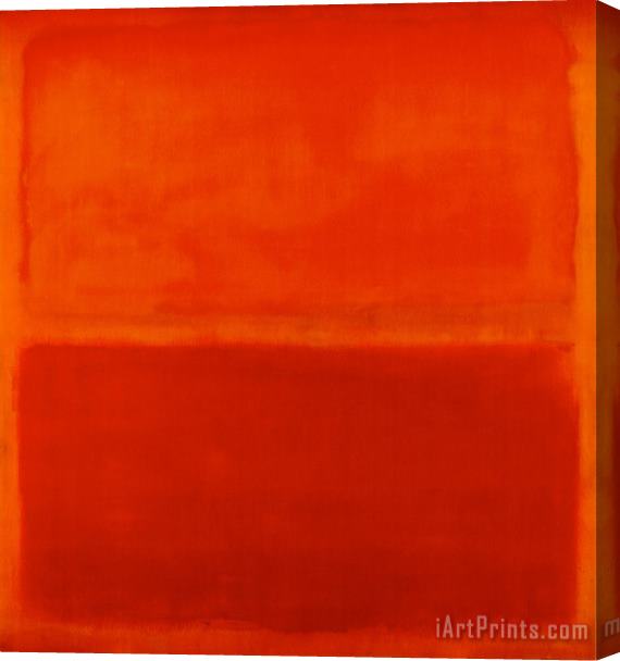 Mark Rothko No 3 1967 Stretched Canvas Painting / Canvas Art