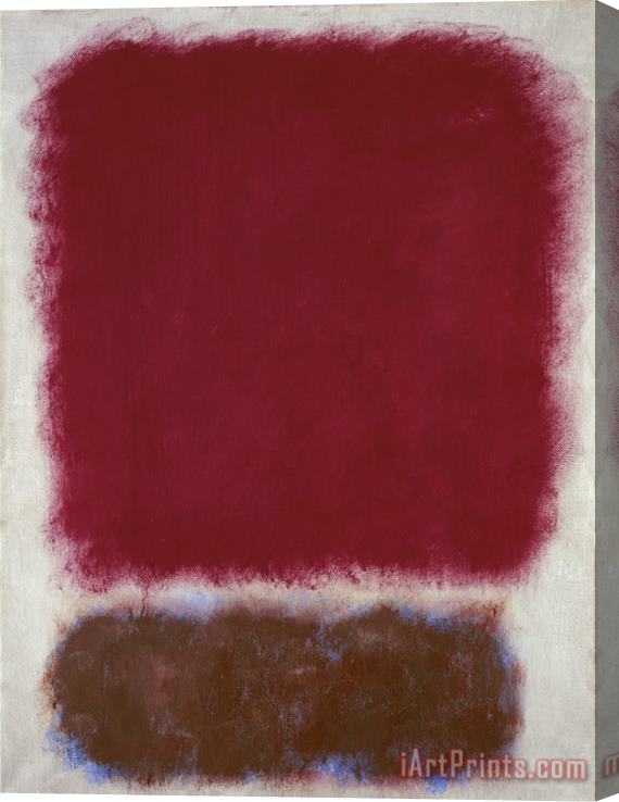 Mark Rothko Untitled (red Over Brown) Stretched Canvas Print / Canvas Art