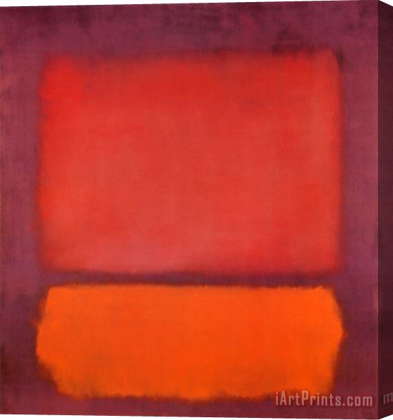 Mark Rothko Untitled 1962 Stretched Canvas Painting / Canvas Art