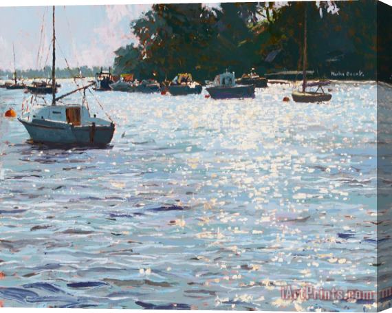 Martin Decent Morning Tide Stretched Canvas Painting / Canvas Art