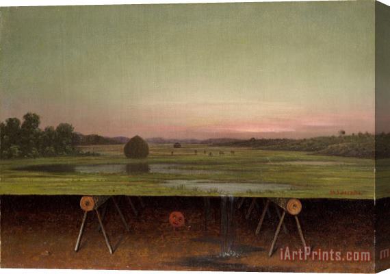 Martin Johnson Heade Gremlin in The Studio Stretched Canvas Painting / Canvas Art