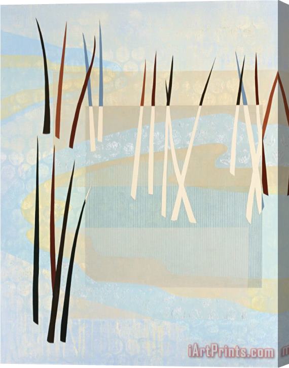Mary Calkins Reeds I Stretched Canvas Print / Canvas Art