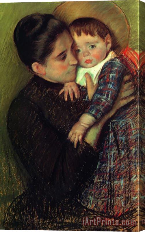Mary Cassatt Helene De Septeuil Stretched Canvas Print / Canvas Art