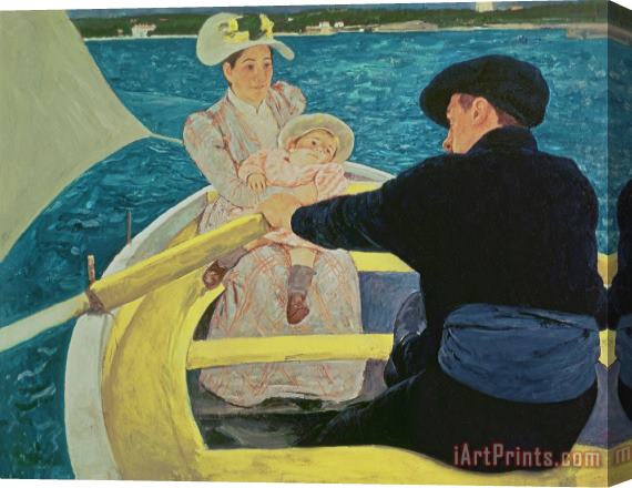 Mary Stevenson Cassatt The Boating Party Stretched Canvas Print / Canvas Art