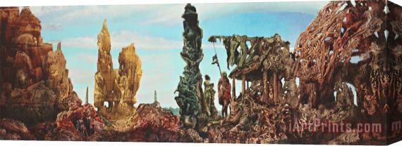 Max Ernst Europe After The Rain Stretched Canvas Painting / Canvas Art