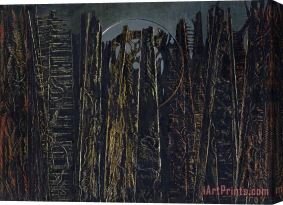 Max Ernst The Forest (la Foret) Stretched Canvas Print / Canvas Art