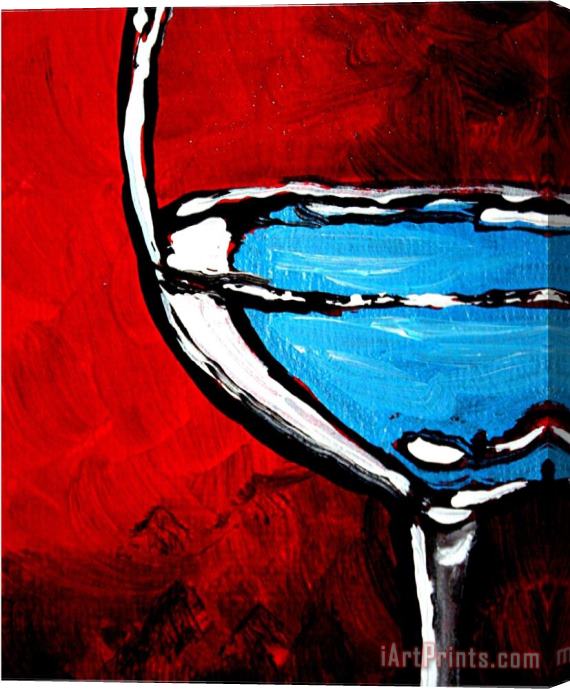 Megan Aroon Duncanson Fine Wine II Stretched Canvas Painting / Canvas Art