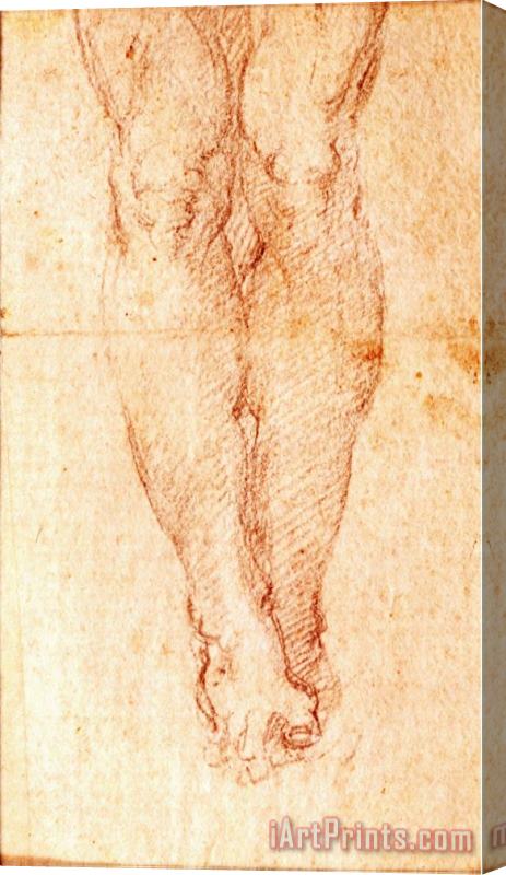 Michelangelo Buonarroti Study for a Crucifixion Stretched Canvas Print / Canvas Art