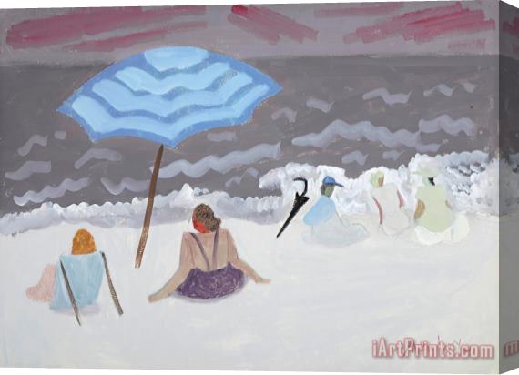 Milton Avery Dark Sea, Pale Beach, 1944 Stretched Canvas Print / Canvas Art