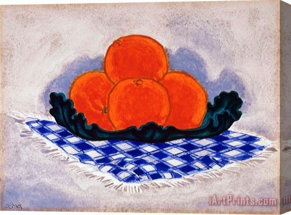 Oscar Bluemner Oranges Stretched Canvas Print / Canvas Art