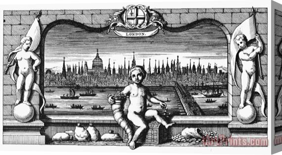 Others Allegory Of Finance, 1743 Stretched Canvas Print / Canvas Art