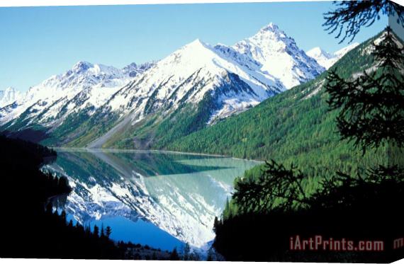 Others Altai Mountains Stretched Canvas Print / Canvas Art