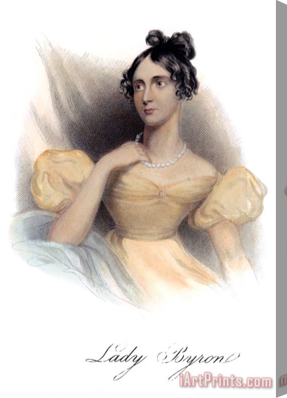 Others Anne Isabella Byron Stretched Canvas Print / Canvas Art