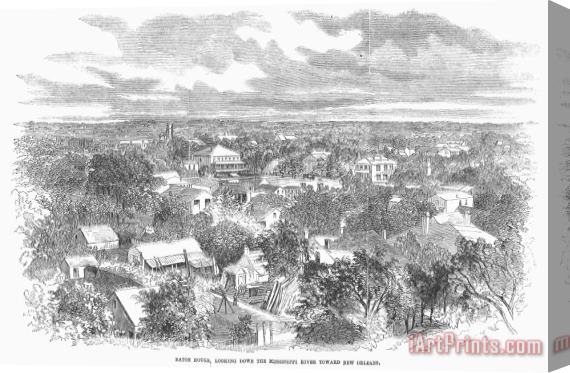 Others Baton Rouge, 1862 Stretched Canvas Painting / Canvas Art