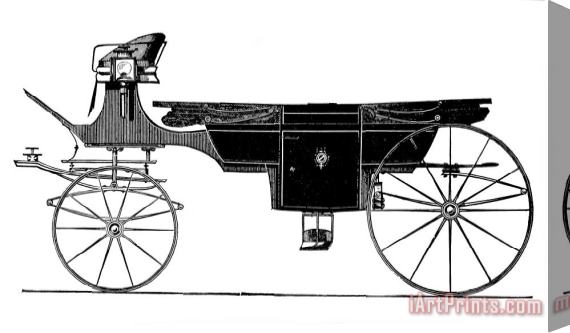 Others Carriage: Landau Stretched Canvas Print / Canvas Art