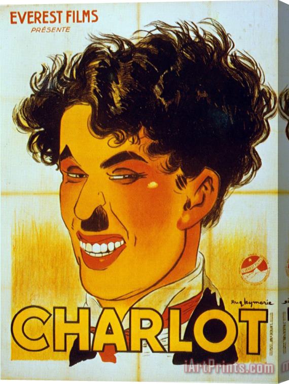Others Charlie Chaplin Poster Stretched Canvas Print / Canvas Art