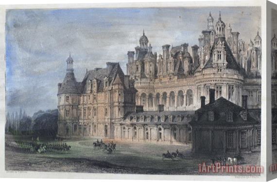 Others Chateau De Chambord Stretched Canvas Painting / Canvas Art
