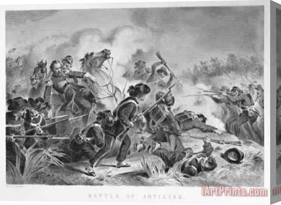 Others Civil War: Antietam, 1862 Stretched Canvas Painting / Canvas Art