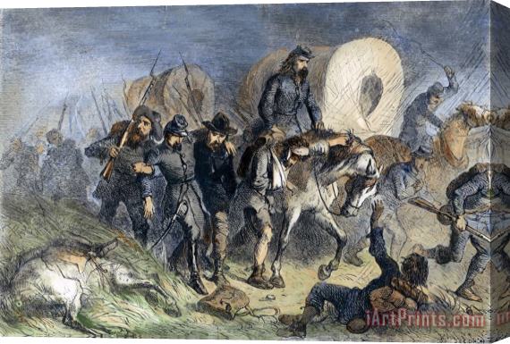 Others Civil War: Shiloh, 1862 Stretched Canvas Print / Canvas Art