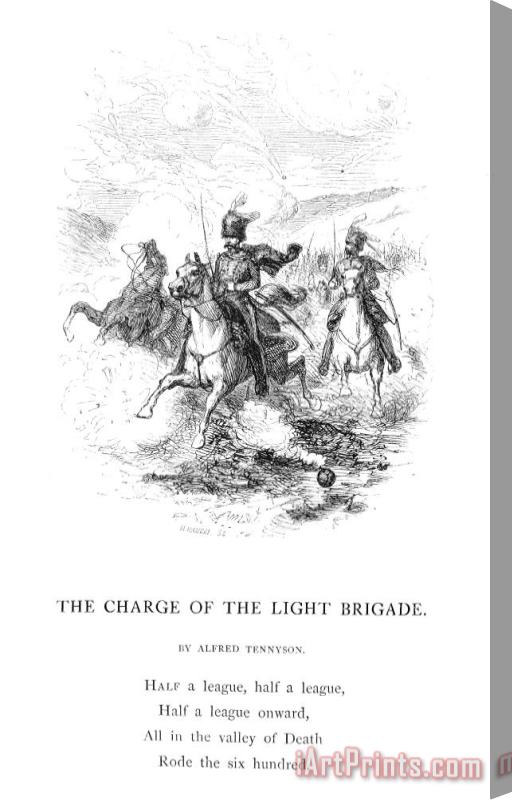 Others Crimean War: Light Brigade Stretched Canvas Print / Canvas Art