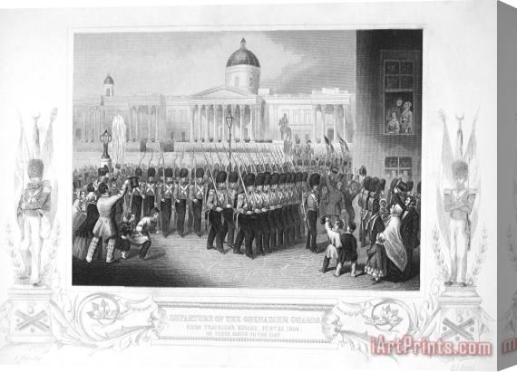 Others Crimean War: Soldiers Stretched Canvas Print / Canvas Art