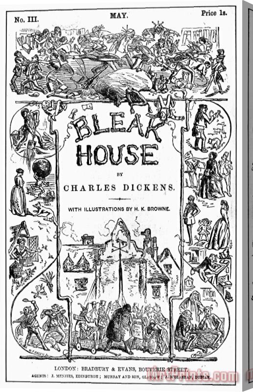 Others Dickens: Bleak House Stretched Canvas Print / Canvas Art