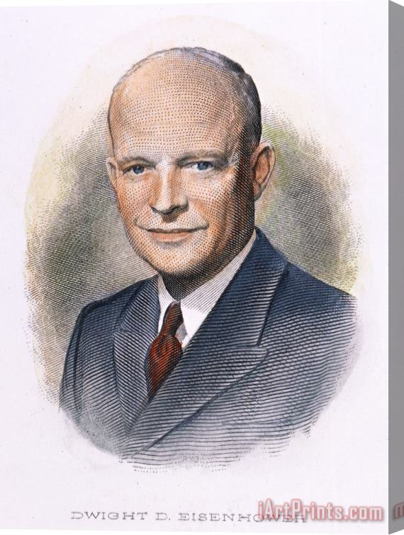 Others Dwight D. Eisenhower Stretched Canvas Painting / Canvas Art