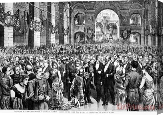 Others Garfield Inauguration, 1881 Stretched Canvas Print / Canvas Art