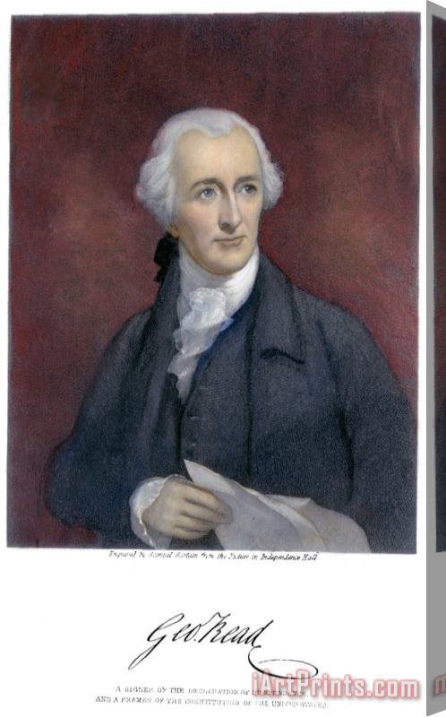 Others George Read (1733-1798) Stretched Canvas Print / Canvas Art