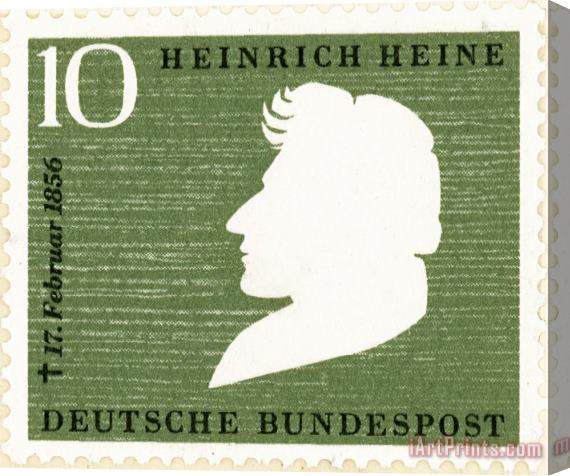 Others Heinrich Heine (1797-1856) Stretched Canvas Print / Canvas Art