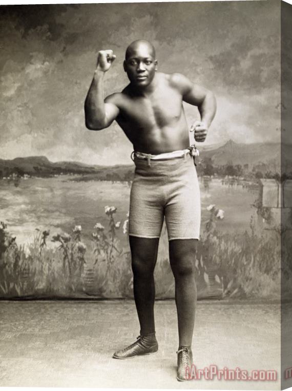 Others Jack Johnson (1878-1946) Stretched Canvas Print / Canvas Art