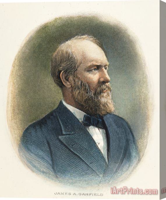 Others James A. Garfield (1831-1881) Stretched Canvas Print / Canvas Art